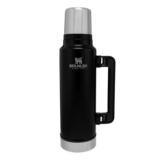 Stanley 1.4L Classic Legendary Bottle Matte Black - Efsane Stanley Termos Siyah